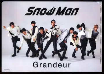 Snow Man 특전 단체 클리어 파일*화이트 배경