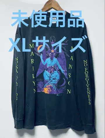 미사용품 MARILYN MANSON L/S TEE USA 제작