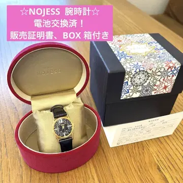 새상품급 NOJESS 손목시계 판매 인증서 박스 포함 크리스마스 한정판