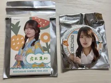 노기자카46 한여름 전국 투어 특전 캔뱃지 이와모토 렌카