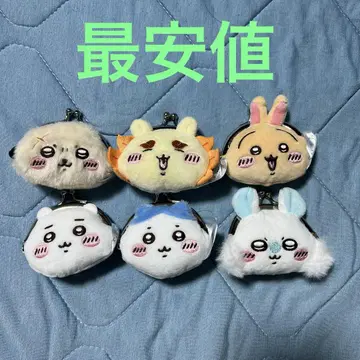 치이카와 (먼작귀) 미니 가마구치 파우치 6종 세트 묶음 판매