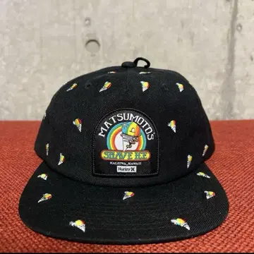 Hurley 스냅백 캡 레어 마츠모토 쉐이브 아이스 캡