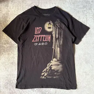 Led Zeppelin 밴딩 티셔츠 밴 티 The Hermit S 사이즈
