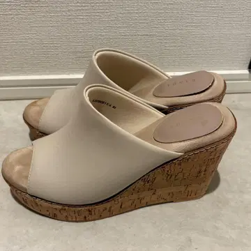 RANDA 쿠션 뮬 샌들 M(23.0cm~23.5cm)