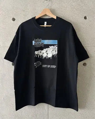 미사용품 MINOR THREAT 마이너 스렛 셔츠 punk
