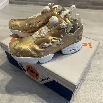 리복 Instapump Fury Celebrate 23.0cm 골드
