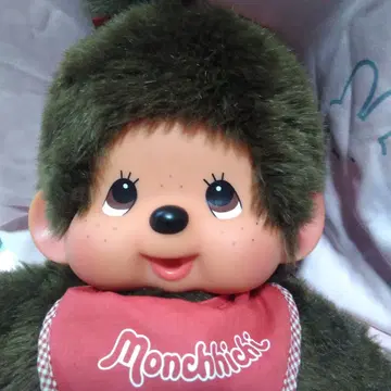 몽치치 봉제 인형 브라운 약 30cm