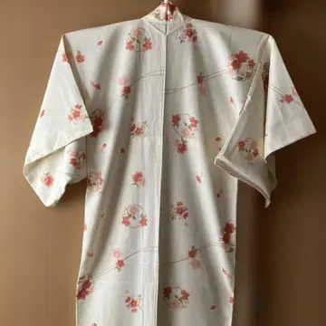 코몬 무늬 꽃무늬 기모노