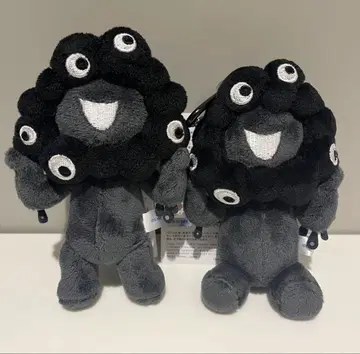 간사이 만박 카라비너가 달린 마스코트 블랙 미야쿠미야쿠 블랙 봉제 인형