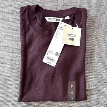[택 포함 새상품] UNIQLO 코토니에 S 사이즈 린넨 크루넥 T