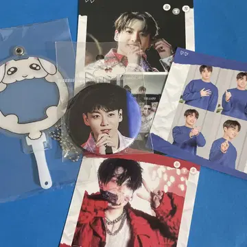 BTS 정국 토끼 부채형 캔뱃지 케이스 캔뱃지3