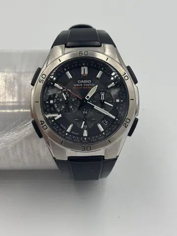 CASIO Wave Ceptor 블랙 손목시계