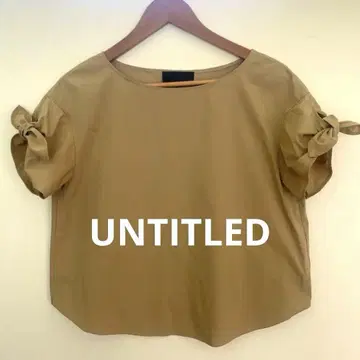 언타이틀 블라우스 소매 리본 베이지 L 4