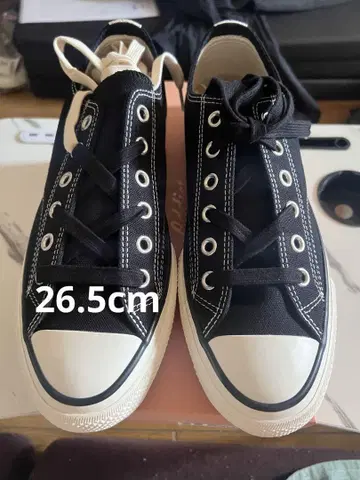 컨버스 에딕트 척 테일러 블랙 26.5cm 새상품