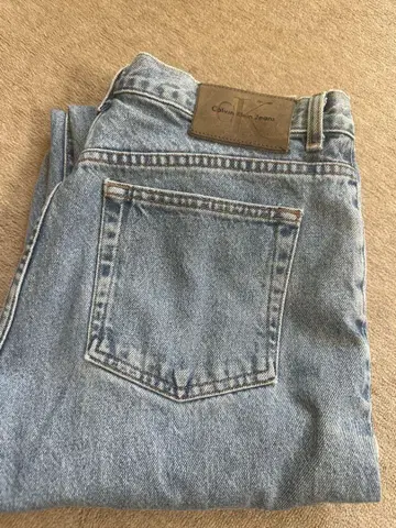 90년대 빈티지 Calvin KleinJeans 스트레이트 데님