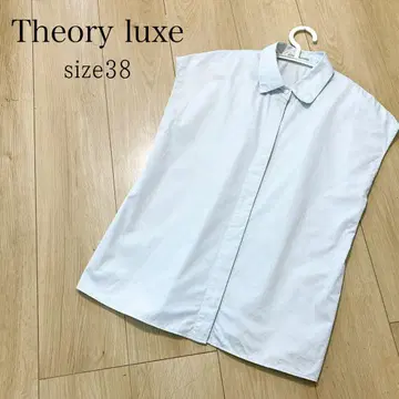Theory luxe 38 히요쿠 슬리브리스 셔츠