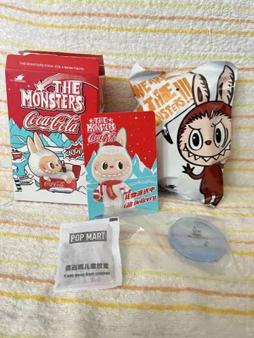 [정품] [중간 봉투 미개봉] POPMART 라부부 코카콜라 시리즈