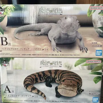 제일복권 파충류 및 양서류 피규어 아오지타도마뱀 후토아고히게도마뱀 하이포