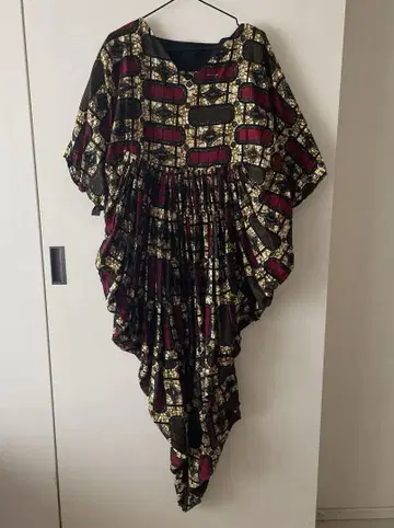 kalma vintage 아프리카 바틱 원피스