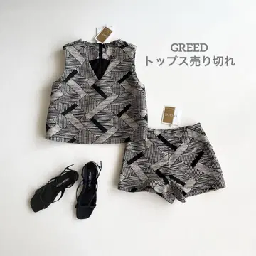 팬츠 단품 GREED 그 리드 인터내셔널 자카드 직물
