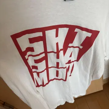 SHISHAMO 코튼 티셔츠 화이트