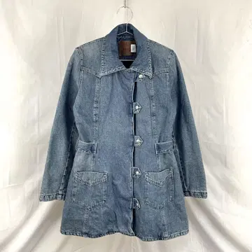00s 리바이스 패딩 데님 코트 재킷 y2k