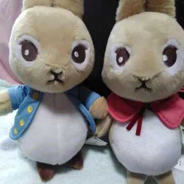 토끼 봉제 인형 2개 세트