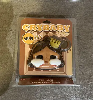 POP MART CRYBABY SHINY SHINY 시리즈 이어폰 케이스