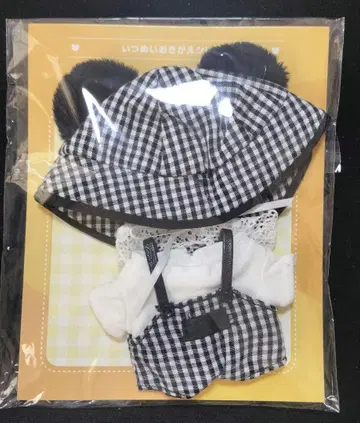 이츠누이오키가에 시리즈 곰 귀 깅엄 코디 블랙