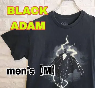 D13 [ BLACK ADAM ] 반팔 티셔츠 [ 남성용 M ] 블랙