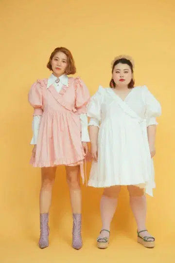 미사용 텐 10 TEN 프릴 개더 카슈쿨 퍼프 드레스 와타나베 나오미
