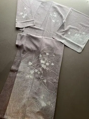 명주, 얇은 명주, 순수 실크, 덩굴, 핑크