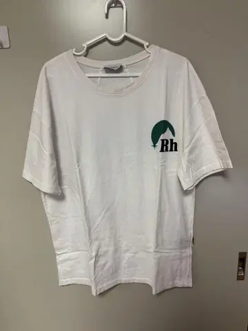 Rhude 화이트 티셔츠