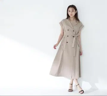 내추럴 뷰티 베이직 트렌치 원피스