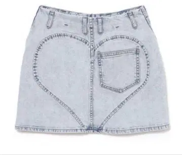 andmary 앤드 마리 Heart hip denim skirt