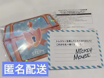 Disney STEP 핀 배지 새상품