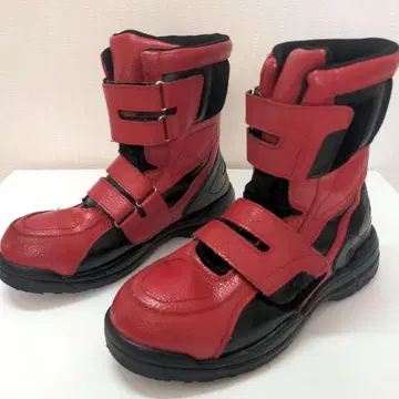 마루고 안전화 부츠 빨간색 26cm