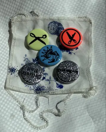 Midorikawa aphex twin Pin-back Button