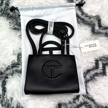 Telfar 숄더백/2 WAY/SMALL/BLACK. 핸드백