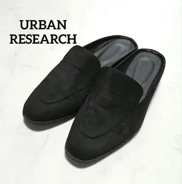 URBAN RESEARCH 로퍼 뮬 38 24.5cm 블랙