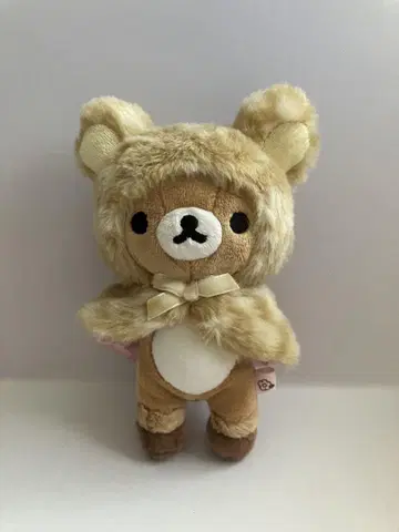 리락쿠마 귀 달린 봉제 인형 키링