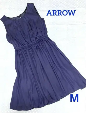 ARROW 네이비 슬리브리스 원피스 M