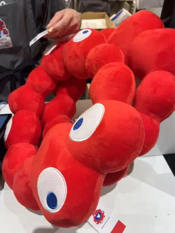 만박 EXPO 2025 akuaku 로고 봉제 인형 L 쿠션