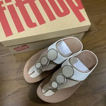 핏플랍 샌들 22.5cm 하자있음