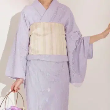 이온 레이스 유카타 라벤더