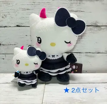헬로키티 네오 고딕 데빌 마스코트 인형 귀여움