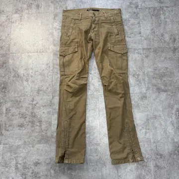 00s Y2K paranoid semi flare cargo pants