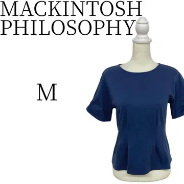 MACKINTOSH PHILOSOPHY 네이비 반팔 티셔츠 M