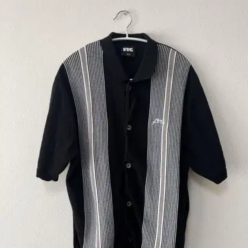 FTC STRIPE KNIT SHIRT 24ss