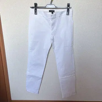BANANA REPUBLIC SLOAN 화이트 스키니 팬츠 4S